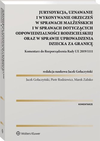 Jurysdykcja uznawanie i wykonywanie orzeczeń w sprawach małżeńskich
