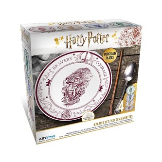Harry Potter Porceľané taniere sada 4 ks