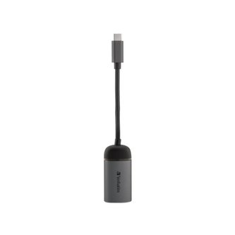 Verbatim adaptér USB-C 3.1 GEN 1 na Gigabit Ethernet(F), 10cm kabel Verbatim adaptér USB-C 3.1 GEN 1 na Gigabit Ethernet(F), 10cm kabel
