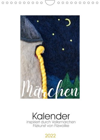 Märchenkalender (Wandkalender 2022 DIN A4 hoch)