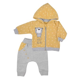 Kojenecké tepláčky a mikinka s kapucí Koala Wild Bear - velikost 86 (12-18m)