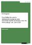 Franz Kafkas literarische Auseinandersetzung mit dem Vater-Sohn-Konflikt am Beispiel von "Die Verwandlung" und "Das Urteil"