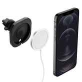 Držák do auta Spigen Magfit Apple Magsafe, barva černá