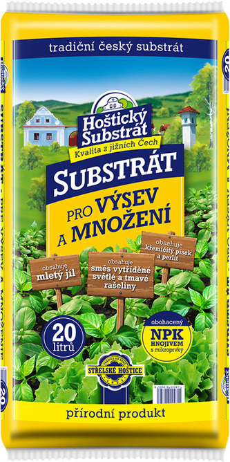 Substrát Forestina Hoštický na výsev a množenie 20 l