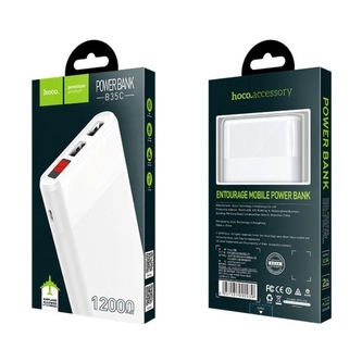POWER Bank HOCO Entourage B35C - 12000mAh barva bílá