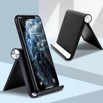 Stojánek pro mobil (JP-02) plast, barva černá