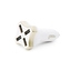 CL adaptér QWE CT-CC03 4xUSB 4,8A barva bílá