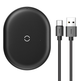Indukční nabíječ Baseus Jelly WXGD, 15W barva černá