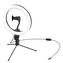 Baseus Ring lampa + mini stativ, barva černá