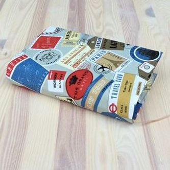 Obal na knihu Etikety barevné