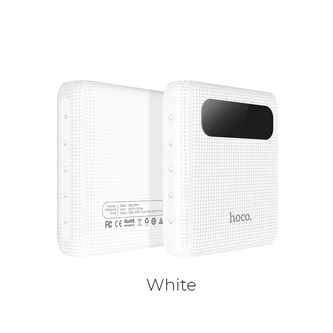 POWER Bank HOCO Mige B20 - 10000mAh barva bílá
