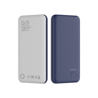 Externí baterie POWER BANK PURIDEA S3 15000mAh modrá