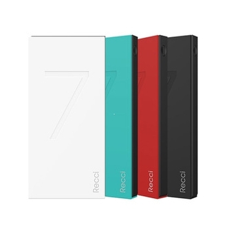 Externí baterie POWER BANK RECCI Seven 7000mAh, barva zelená