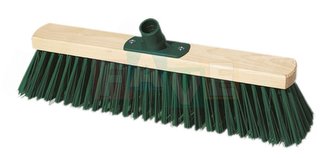 Smeták silniční; 40x5 cm; chlup 8 cm; dřevo, plast, kov