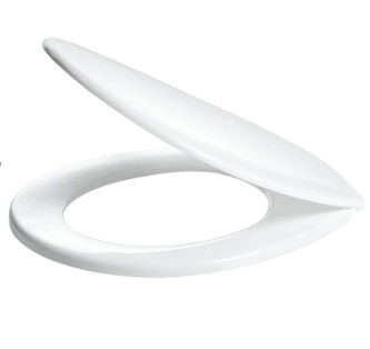 Záchodové prkénko Universal; 38x47x3,3 cm; 600g; plast