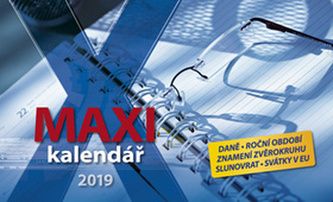 Maxi kalendář 2019 - stolní kalendář