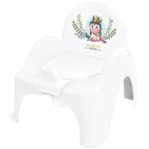 Dětský nočník s poklopem Wild & Free jednorožec bílý