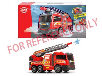 AS Hasičské auto 36cm, světlo, zvuk, ruční pumpa