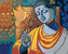 Malování podle čísel - BUDDHA A HOLUBICE - 40x50 cm, bez rámu a bez vypnutí plátna