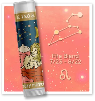 Crazy Rumors Balzám na rty Zodiac - Lev (Lip Balm) 4,4 ml woman