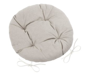 Sedák IVO kulatý prošívaný - Uni režná - průměr 40 cm