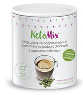 KetoMix Instantní káva na podporu hubnutí s příchutí zelené kávy 94 g (47 porcí)