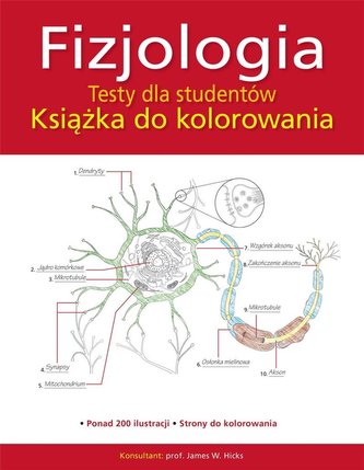 Fizjologia Testy dla studentów Książka do kolorowania