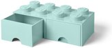 LEGO úložný box 8 s šuplíkmi Aqua