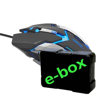 E-Blue Myš Auroza Gaming, černá 49551