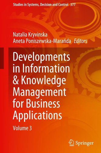 Developments in Information & Knowledge Management for Business Applications