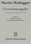 Hölderlins Hymnen "Germanien" und "Der Rhein" (Wintersemester 1934/35)
