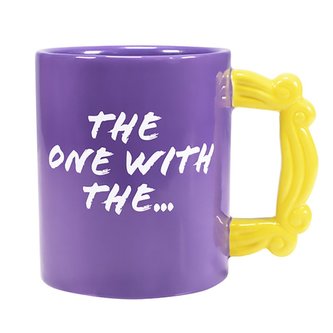 Keramický hrnek Friends|Přátelé: The one with the (450 ml) fialová