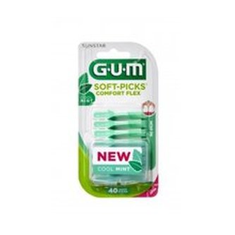 GUM Gumové mezizubní kartáčky SoftPicks Comfort Flex Mint 40 ks unisex