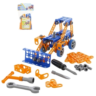 Stavebnica Mladý inžinier traktor