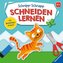 Ravensburger Schnipp-Schnapp Schneiden lernen - Schneiden und Kleben ab 3 Jahren - Block mit Belohnungsstickern und Profi-Urkund