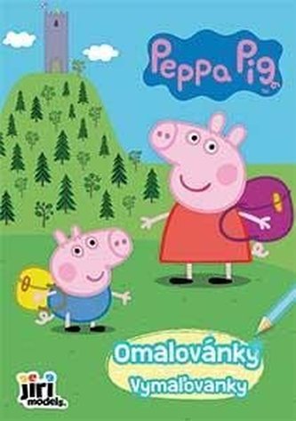 Omalovánka A5 Prasátko Peppa na výletě