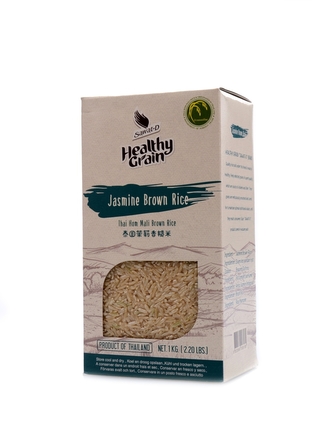 Sawat-D - Healthy Grain hnědá rýže jasmine brown 1kg