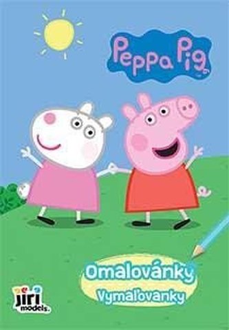 Omaľovánka A5 Prasiatko Peppa