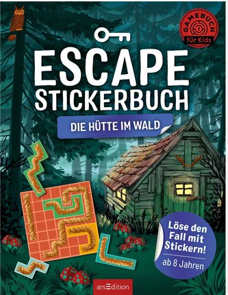 Escape-Stickerbuch - Die Hütte im Wald