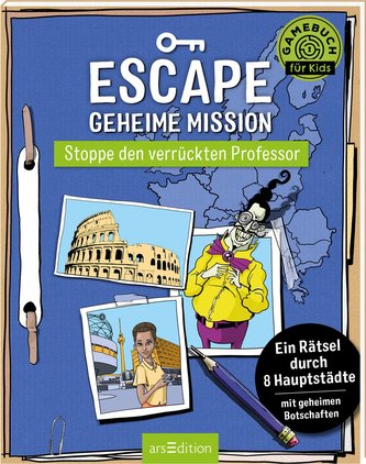 Escape Geheime Mission - Stoppe den gefährlichen Professor