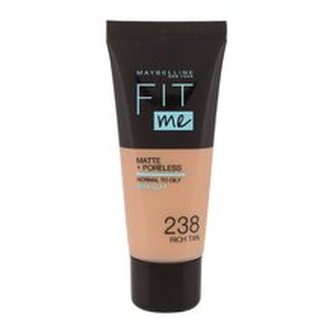 Maybelline Sjednocující make-up s matujícím efektem Fit Me! (Matte & Poreless Make-Up) 30 ml Odstín 101 True Ivory woman