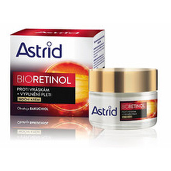 Astrid Noční krém proti vráskám pro vyplnění pleti Bioretinol 50 ml woman
