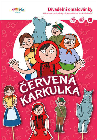 Divadelné omaľovánky – Červená čiapočka