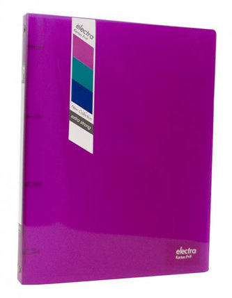 Pořadač PP A4 Electra růžová