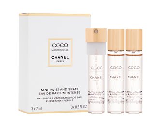 Chanel Coco Mademoiselle Parfémovaná voda Intense 3x7 ml Náplň pro ženy