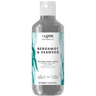I Love Hydratační sprchový gel Naturals Bergamot & Seaweed (Body Wash) 500 ml woman