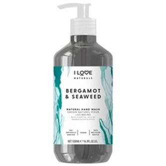 I Love Hydratační tekuté mýdlo na ruce Naturals Bergamot & Seaweed (Hand Wash) 500 ml woman