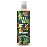 Faith in Nature Vyživující kondicionér pro suché a velmi suché vlasy Argan a bambucké máslo (Nourishing Conditioner) Objem 400 ml woman