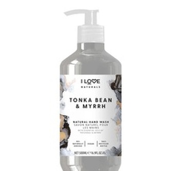 I Love Hydratační tekuté mýdlo na ruce Naturals Tonka Bean & Myrrh (Hand Wash) 500 ml woman
