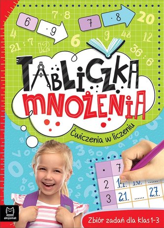 Tabliczka mnożenia Ćwiczenia w liczeniu Zbiór zadań dla klas 1-3